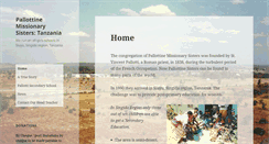 Desktop Screenshot of pallottinesisters-tanzania.org